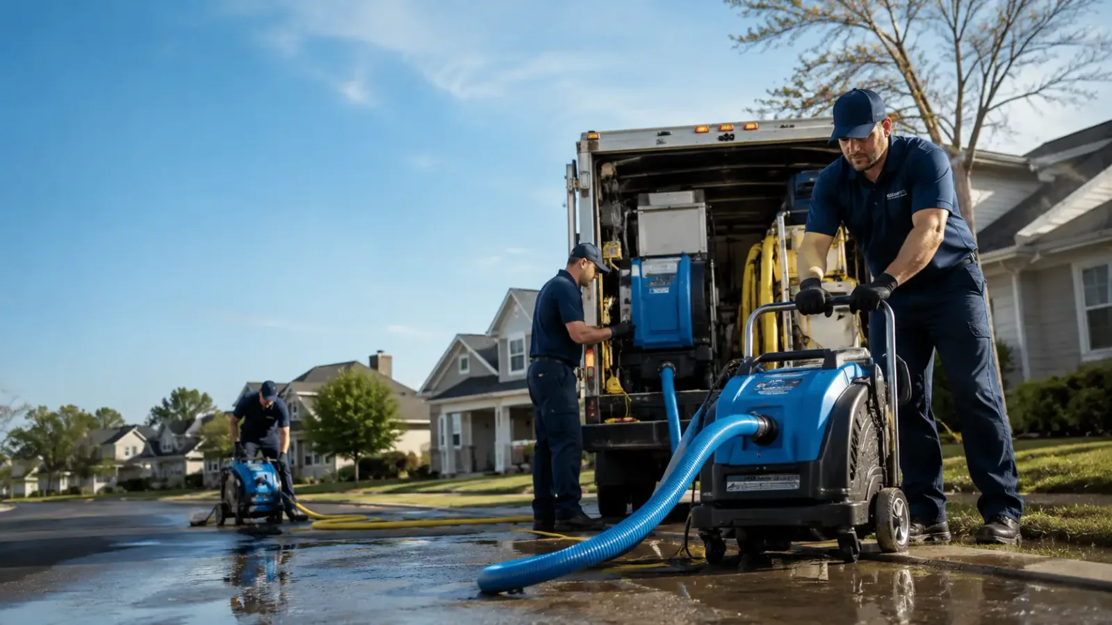 Flood Damage Cleanup in Burlington, WV
